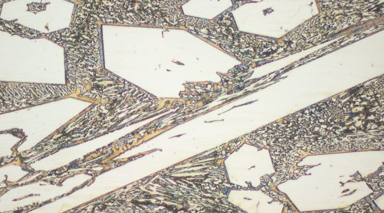Typical microstructure VAUTID 100